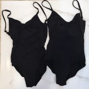 Black class Capezio leotard w/h Adjustable straps